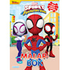 Målarbok Spidey med klistermärken Kärnan