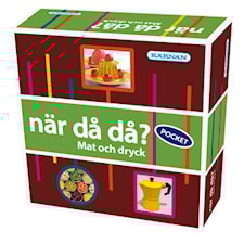 När då då? Pocket - Mat och Dryck Familjespel (SE)