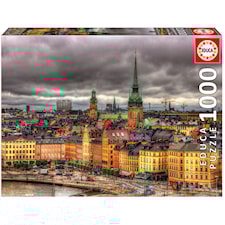 Pussel, Views of Stockholm, Sweden 1000 Bitar, Educa