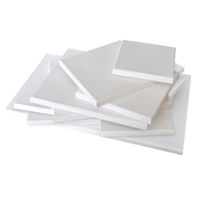 Lerret 20 x 20 cm 10 stk. Playbox