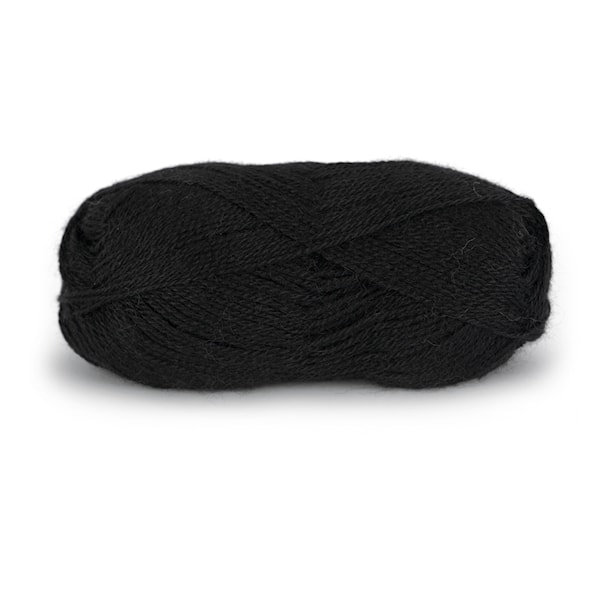 Du store Alpakka Tynn 50 g Svart 109