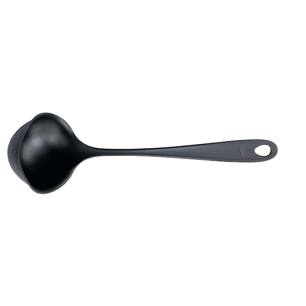 Fiskars Essential Soppslev 28 cm Svart - köksrödskap Fiskars Essential Soppslev 28 cm Svart - köksrödskap