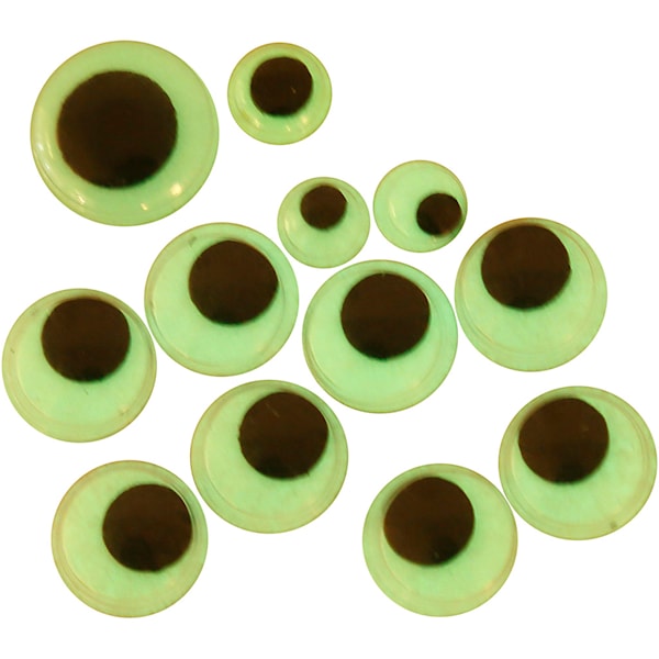Rulleøyne, selvklebende, dia. 8+10+14 mm, 30 ass./ 1 pk.