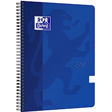 Kollegieblock Touch A4+ Linjerad Blå Oxford