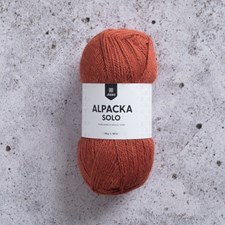 Alpacka Solo Ullgarn 50 g Rost (29117) Järbo