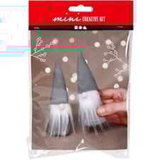 Askartelusetti Mini, Tonttu, Kork. 12 cm, harmaa, 1 pkk/ 1 pkt