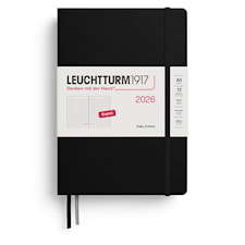 Daily Planner 2026 A5 Dotted Black Leuchtturm1917
