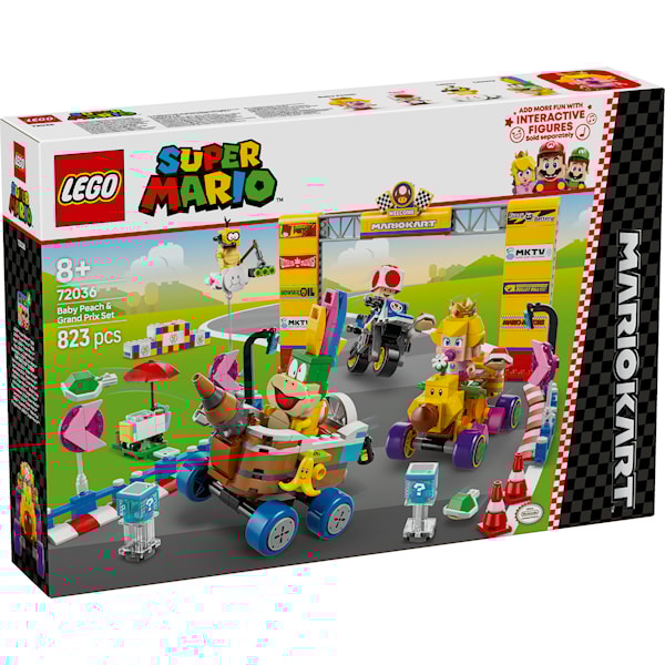 LEGO Super Mario 72036 Mario Kart™ – Baby Peach og Grand Prix