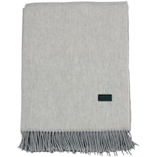 GANT Home Oxford Pledd Resirkulert bomull/Lammeull/Polyamid 130x180 cm Egg Shell