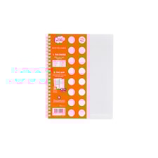 Whitelines Anteckningsblock A5 Wire 60 Blad Prickad