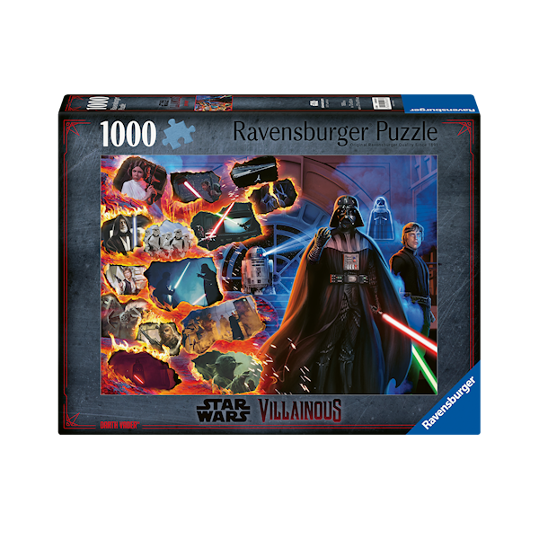 Star Wars Villainous Darth Vader Puslespill 1000 brikker, Ravensburger