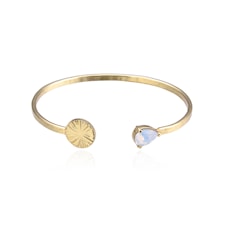 Mini Daytona Armband Vit/Guld