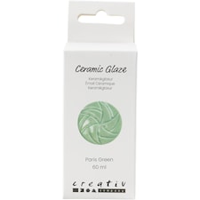Keraaminen Lasite, 984-1101 °C, peittävä, Paris Green, 60 ml/ 1 tb
