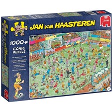 Jan van Haasteren, World Cup Womens Soccer, Puslespill, 1000 brikker