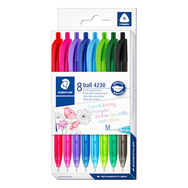 Kulepenner 4230 M 8-pakning Staedtler