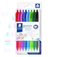 Kulepenner 4230 M 8-pakning Staedtler