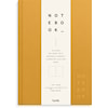 Notebook Textile Mustard Blank A5 Burde