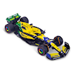 Formel 1 Bil 1:43 McLaren MCL38 2024 Piastri Senna Livery