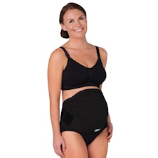 Justerbart över-magen-stödbälte, Svart Strl S/M, Carriwell