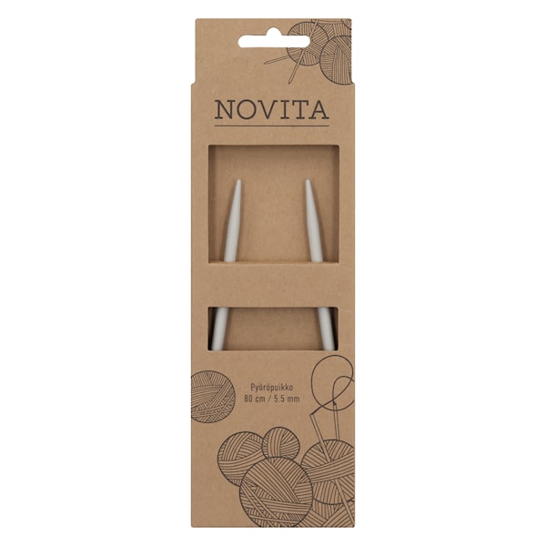 Rundpinner Aluminium 80 cm Novita