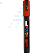 Posca Marker RÖD, PC-5M spets 2,5 mm
