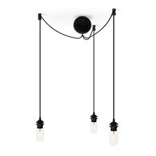 Umage Cannonball Sladdset 3 Cluster 2.5 cm Svart
