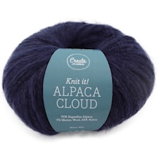 Adlibris Alpaca Cloud, 50 g, Navy Blue A271