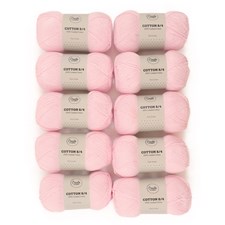 10-pack Bomull 8/4 Garn 100 g Pink Sorbet A075 Adlibris