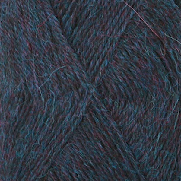 Drops Alpaca Mix 50g Blå/Turkos (6834)