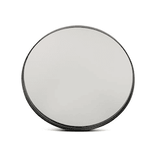 Form Living Väggspegel Vacker Metall Dia 40cm Svart