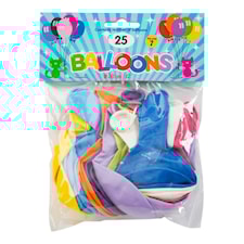 Ballonger Blandade Färger 25-pack