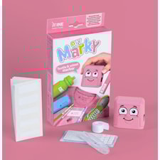 Leimasin Nimenmerkintä Vaaleanpunainen Marky DIY COLOP