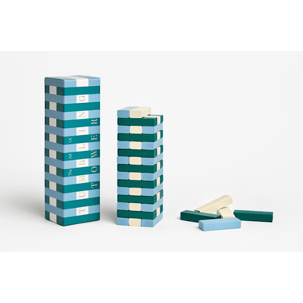 Play Tornspel/Tumbling Towers Green/Blue Printworks