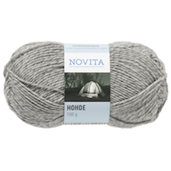 Novita Hohde heijasta villasekoite 100g, kivi 041