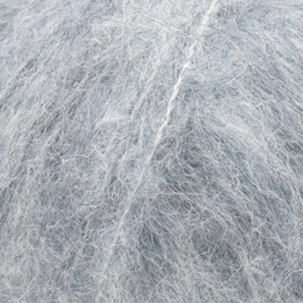 Drops Melody Uni Colour Garn Alpackamix 50g Fog 02
