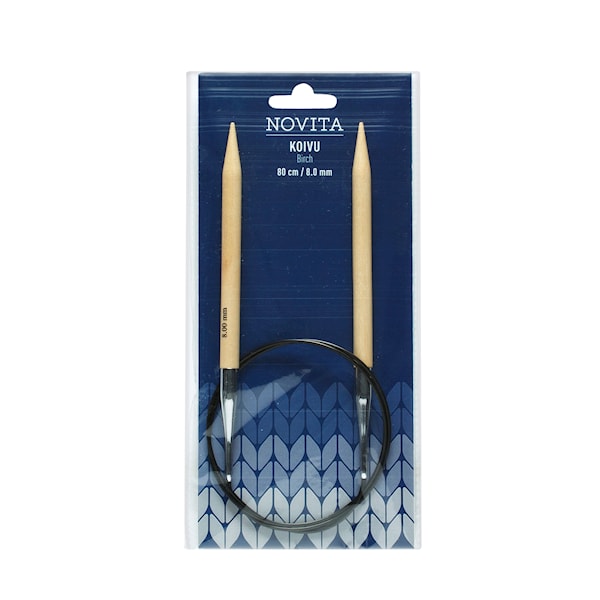 Novita pyöröpuikko koivu 80 cm 8,0
