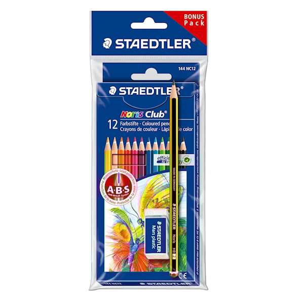 Fargeblyanter 12-pk, Staedtler Noris Club®