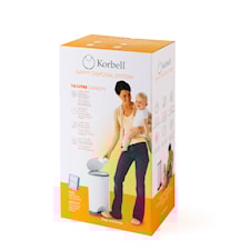Bleiebøtte Hvit