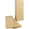Papirpose, brun, str. 9x6,5x22,5 cm, 50 g, 100 stk./ 1 pk.