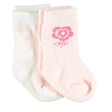 2-pack Babystrumpa, Rosa Crossbow, strl 16/18