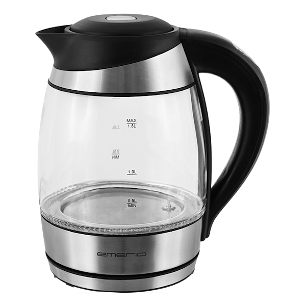 Emerio Vattenkokare WK-109469 1.8 L Glas (klar) - vattenkokare Emerio Vattenkokare WK-109469 1.8 L Glas (klar) - vattenkokare