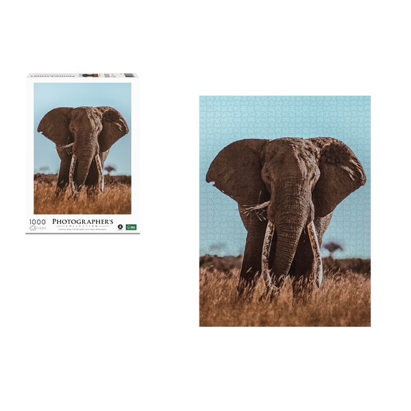 Elephant Portrait Photographers's Collection Pussel 1000 bitar WWF
