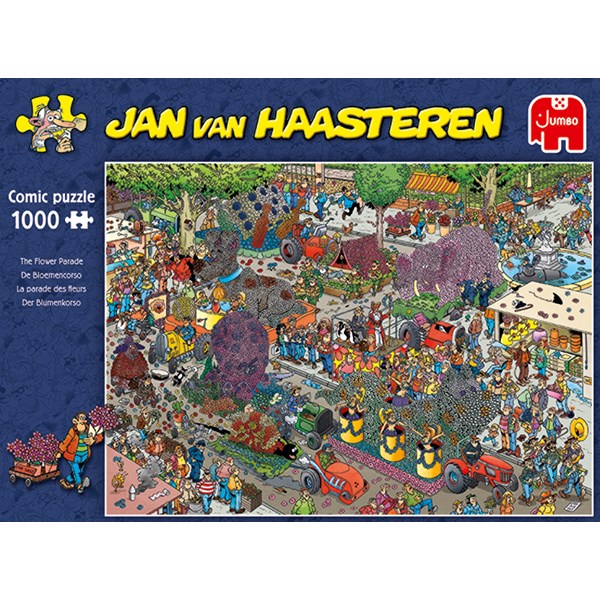 Jan van Haasteren Flower Parade Pussel 1000 bitar, Jumbo