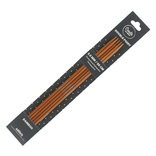 Sukkapuikot 3,5mm Bambu 20cm