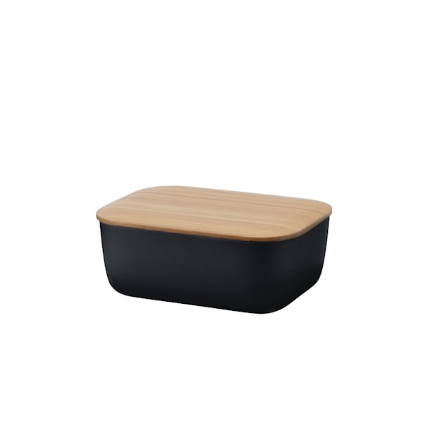 RIG-TIG Smörlåda BOX-IT Svart RIG-TIG by Stelton - övrig servering RIG-TIG Smörlåda BOX-IT Svart RIG-TIG by Stelton - övrig servering