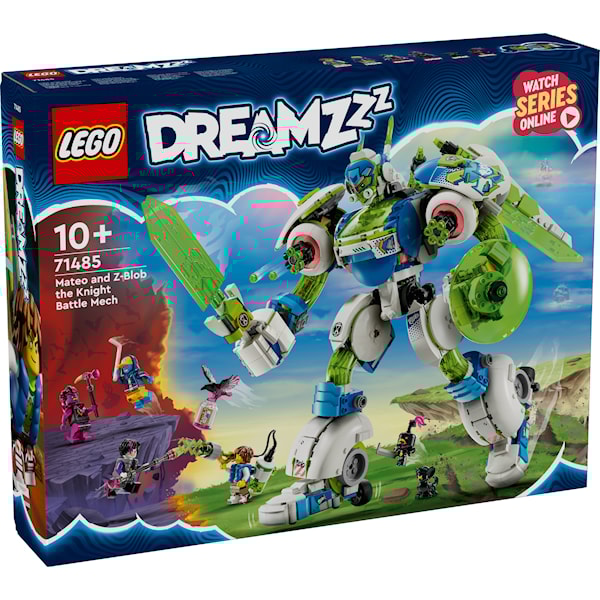 Mateo og ridderstridsroboten Z-Blob LEGO® DREAMZzz (71485)