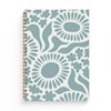 Anteckningsbok A5 Blom Aqua