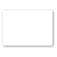 Kort Enkle Papperix A7 Hvit 10-pk