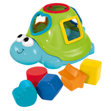 Badleksak Floating Turtle Shape Sorter ABC