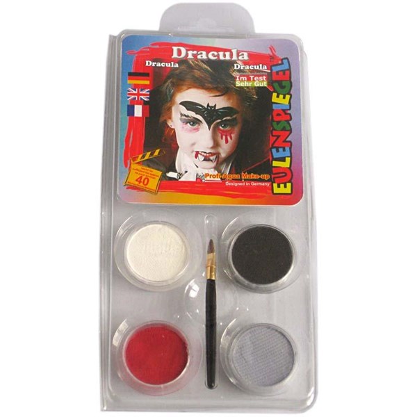 Ansiktsfärg Motiv Dracula 1 Set